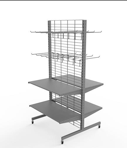 Metal Wire Mesh Display Rack